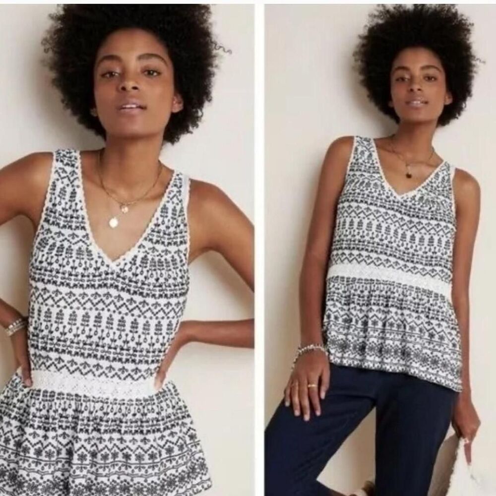 Anthropologie Women's multi Top